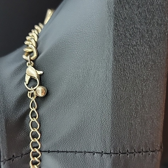 16" Gold Tone Cuban Chain Chunky Statement Link Necklace - Picture 2 of 6